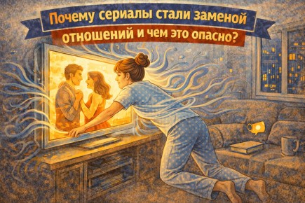 Сериалы как замена реальных отношений: в чем проблема?