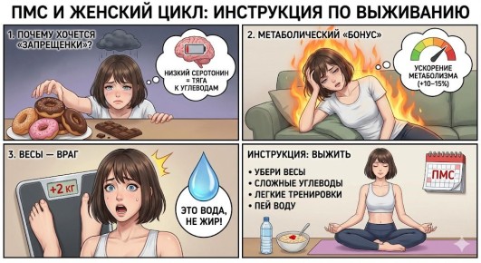 Как пережить ПМС: Советы для женщин