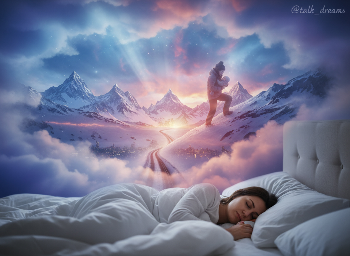 Значение снов о преодолении снежных гор и новых возможностях